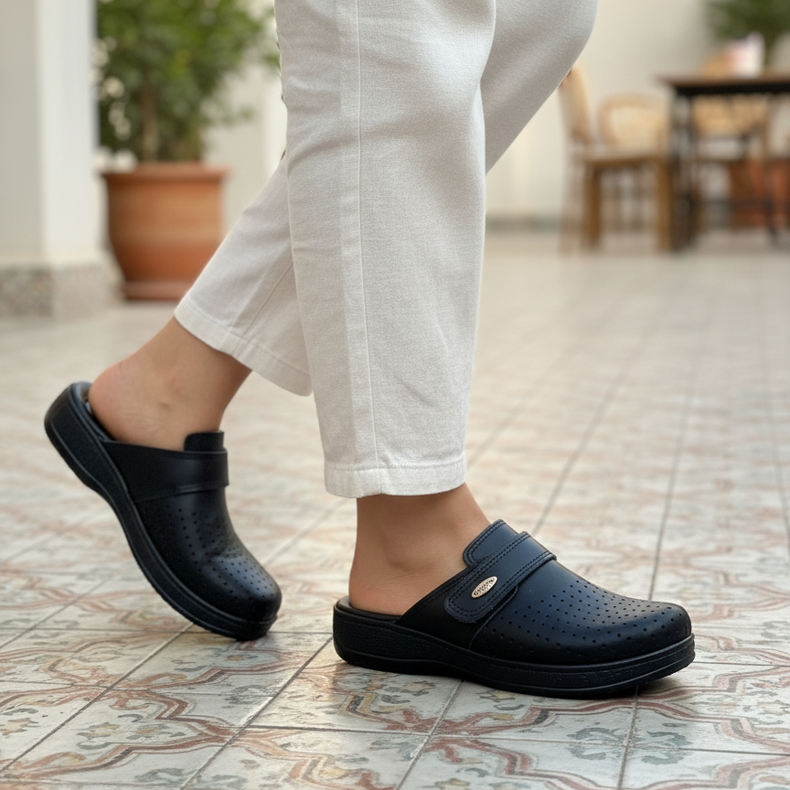 🌸 حذاء طبي : أناقة وراحة طبية بخطوة واحدة 🌸