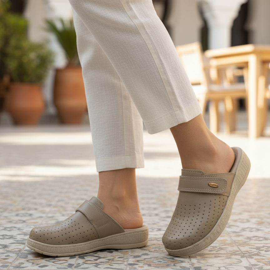 🌸 حذاء طبي : أناقة وراحة طبية بخطوة واحدة 🌸